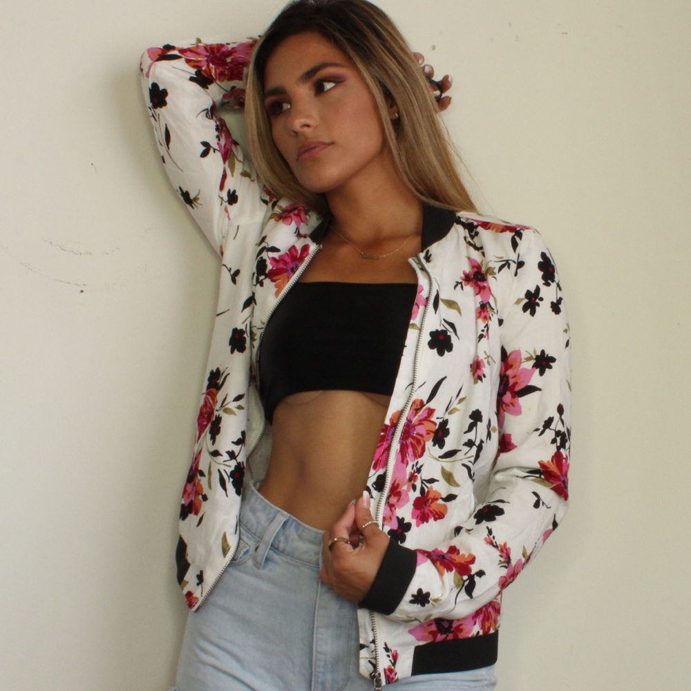 Floral jacket
